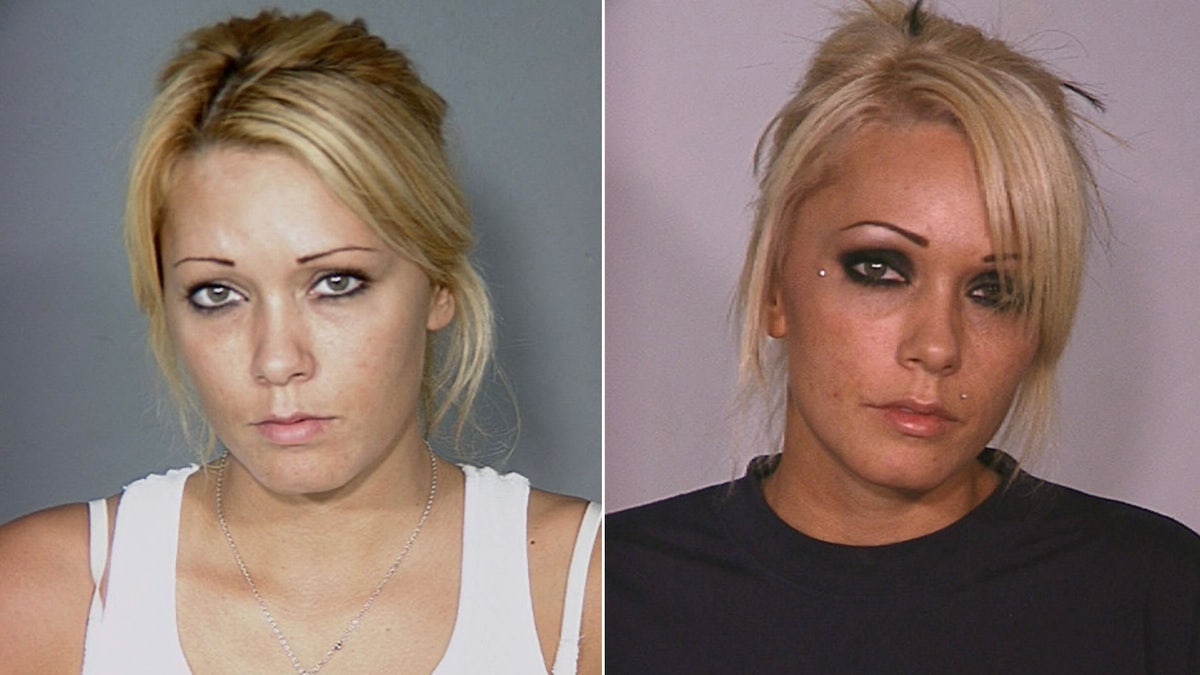 Bunnie XO in mugshots.