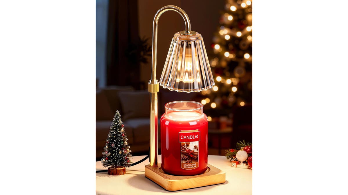 Burn candles safely with this warmer.
