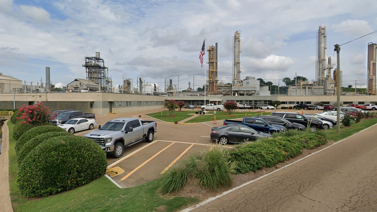 Exterior view of CF Industries Inc. in Yazoo City, Mississippi