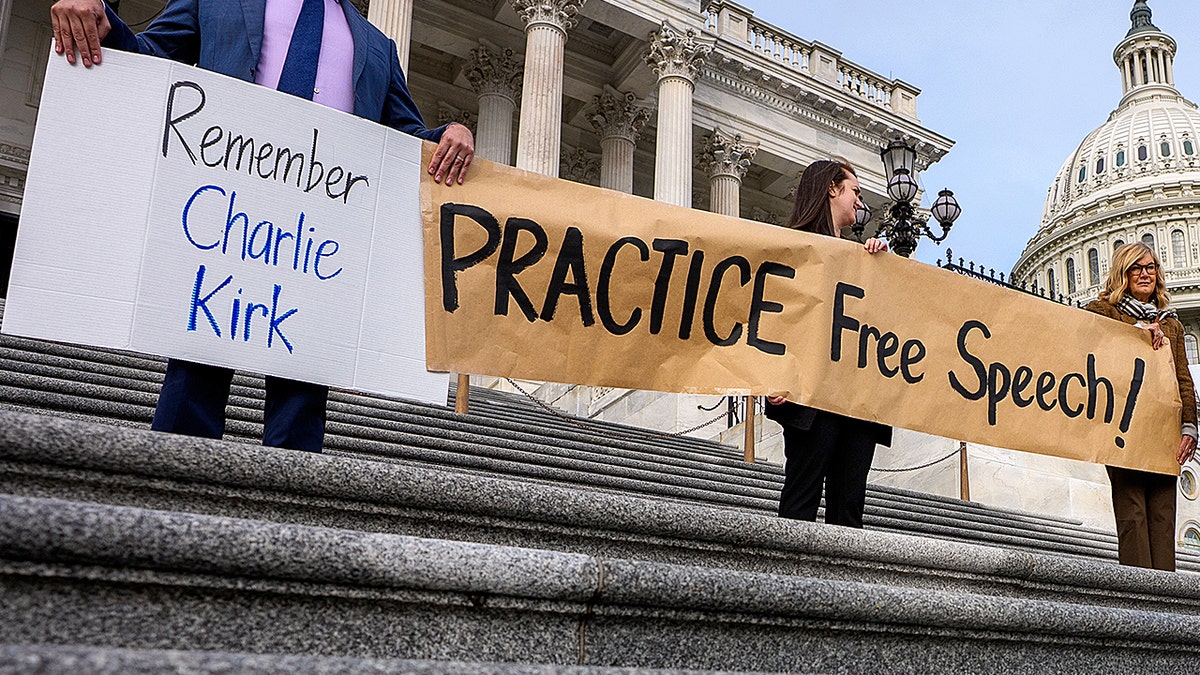 Faith Leaders Celebrate National Day Of Remembrance For Charlie Kirkî On US Capitol Steps