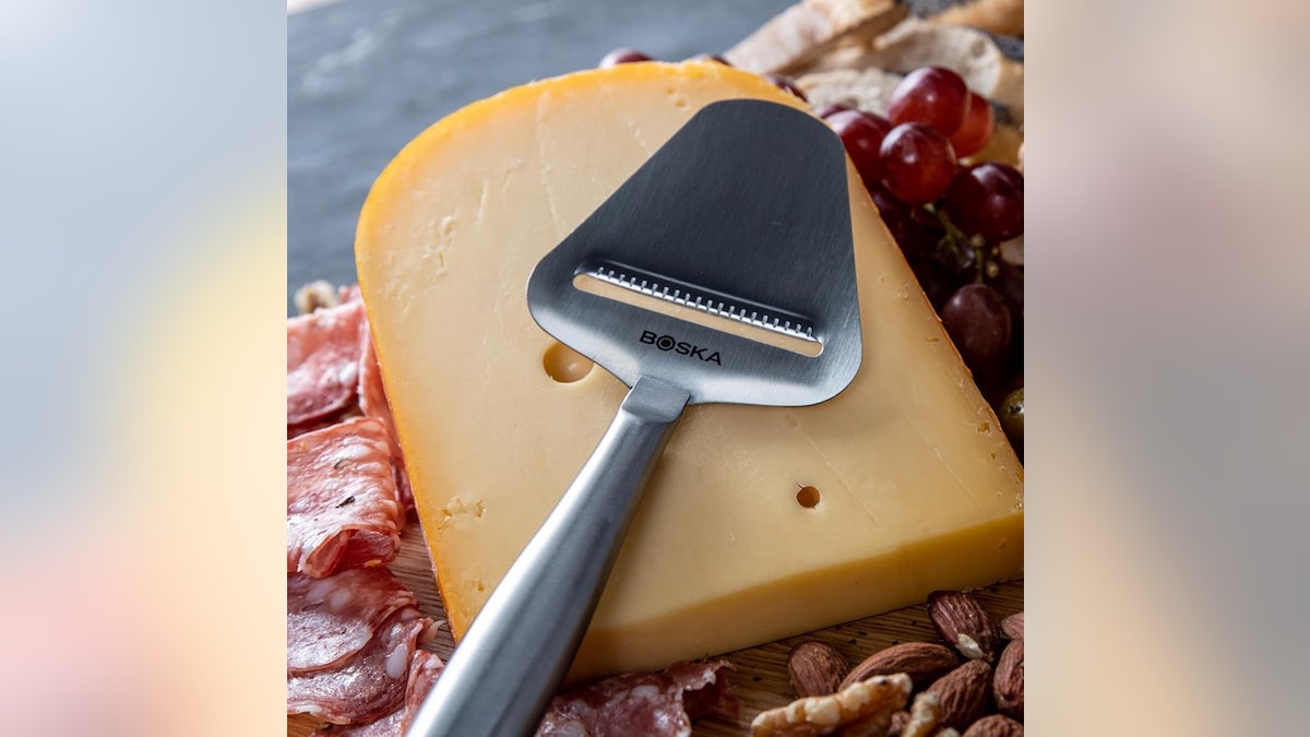 Prepare your board easier with a cheese slicer.