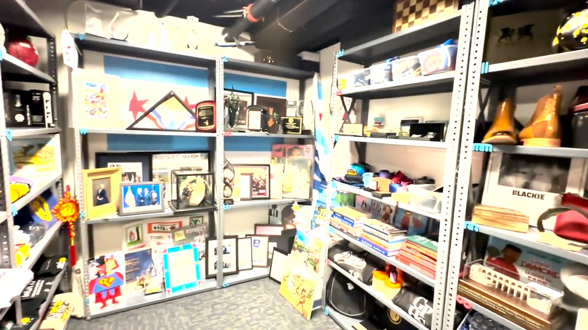 City of Chicago's gift inventory room