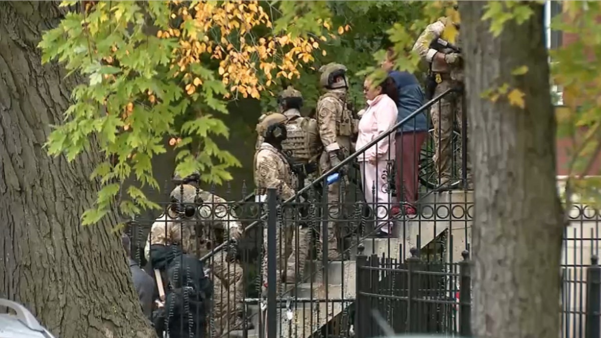 Federal Agents in Chicago's Little Village