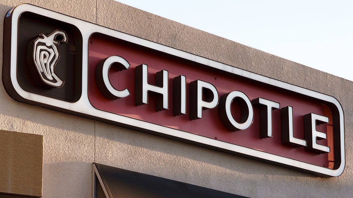 A Chipotle sign is displayed.