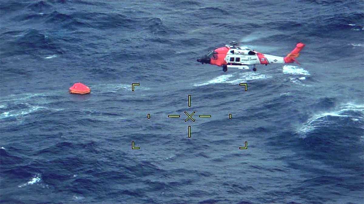 Coast Guard rescue off North Carolina coast
