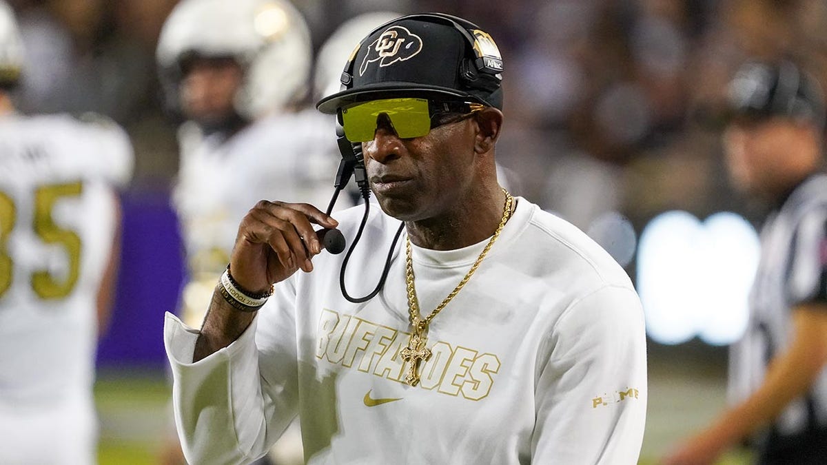 Deion Sanders coaches against TCU