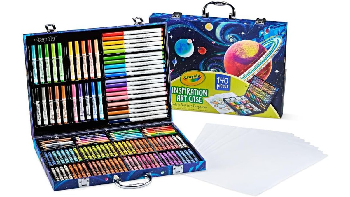 This set is packed with bold colors ideal for budding artists.