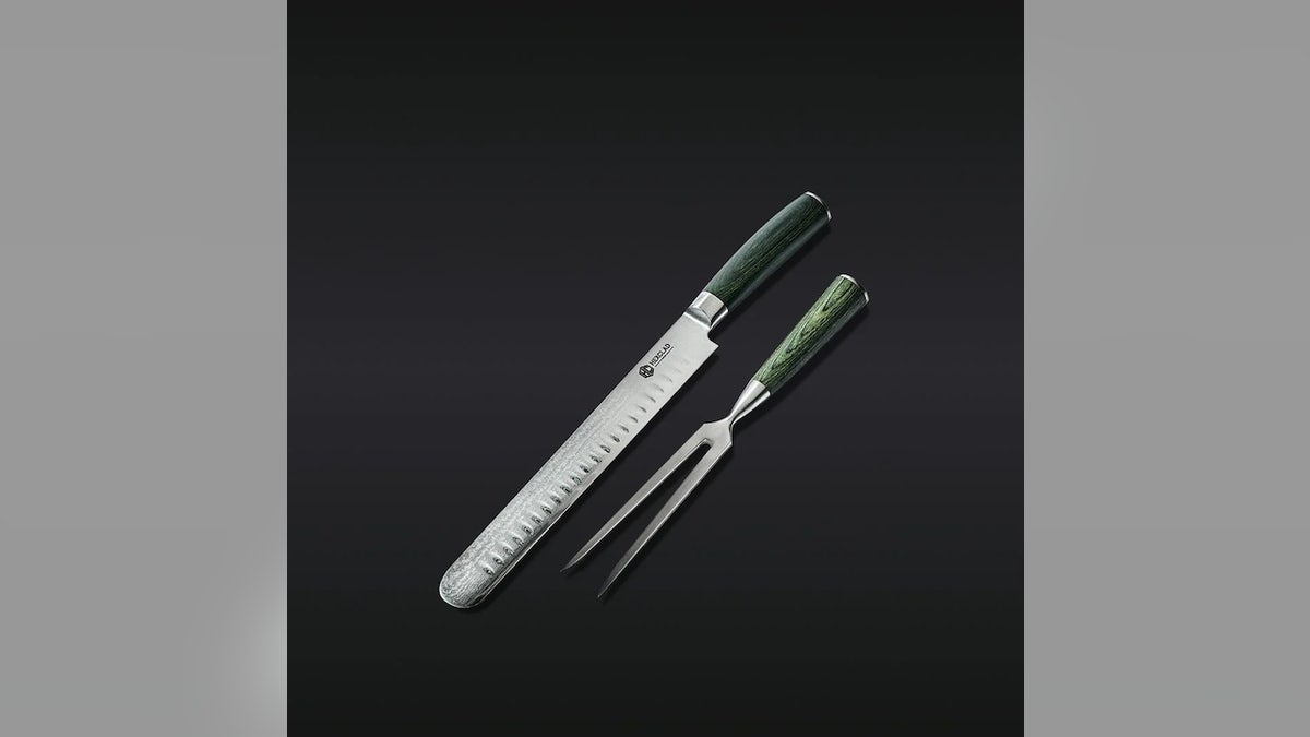 A unique carving set you’ll have for generations. 