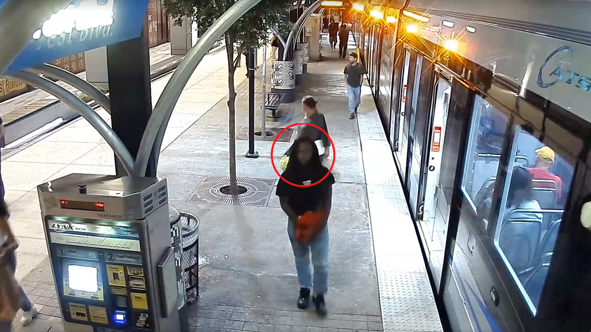 Decarlos Brown Jr. seen astatine Lynx Blue Line bid presumption successful Charlotte, North Carolina.