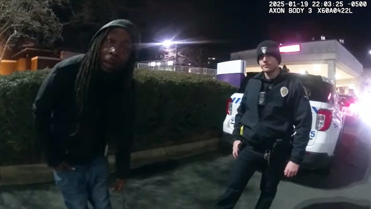 Decarlos Brown Jr interaction with Charlotte police