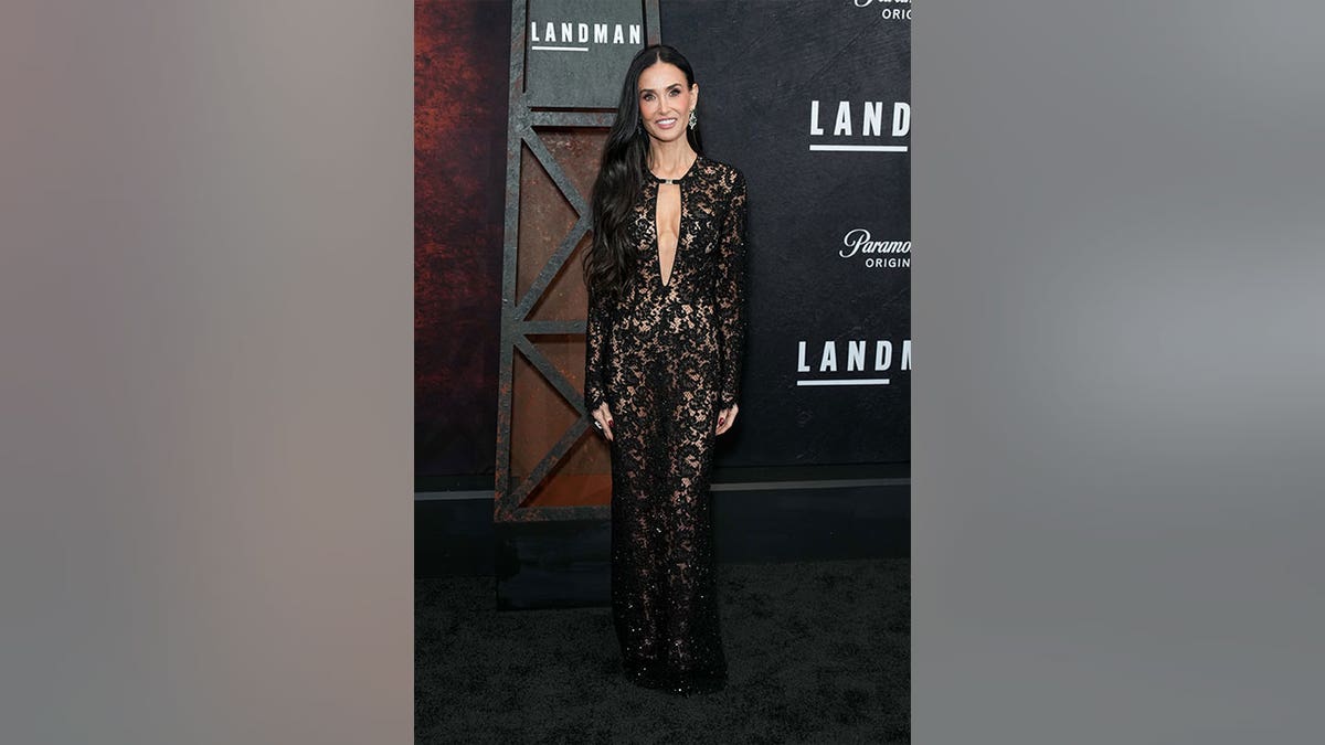 Demi Moore on the premiere of "Landman" season two in New York in November 2025.