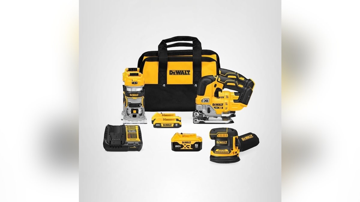 Tackle DIY projects with reliable DeWalt tools.