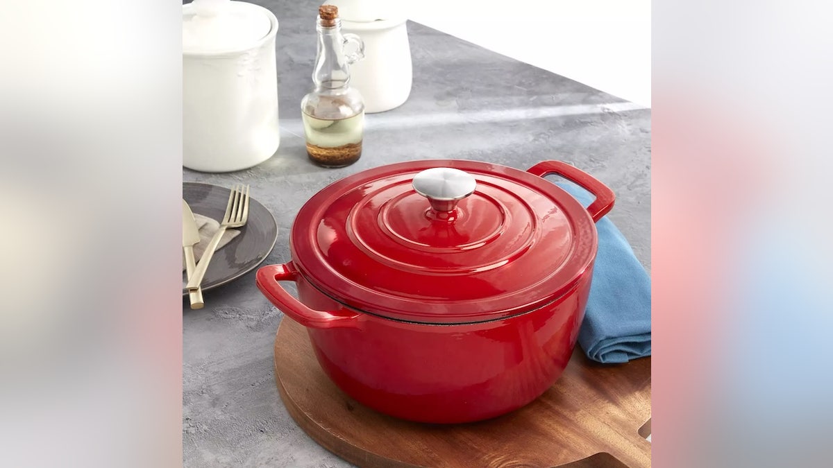 This stunning Dutch oven makes great side dishes.