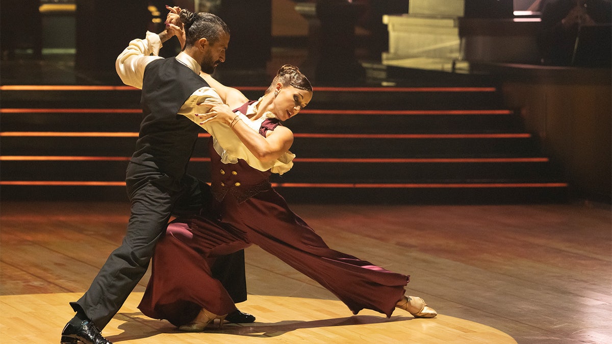 Whitney and Mark DWTS.