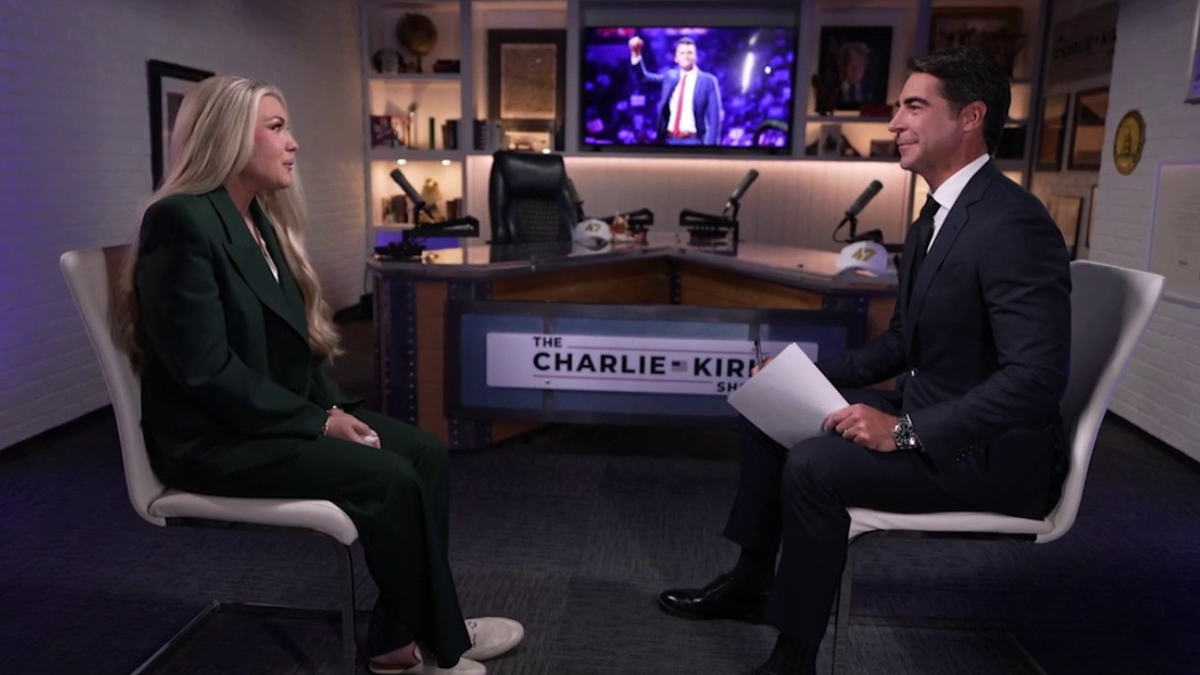 erika kirk sits down with jesse watters