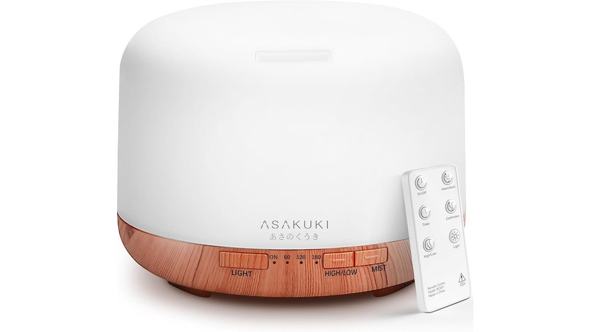 This diffuser has a light show to calm you on stressful days.