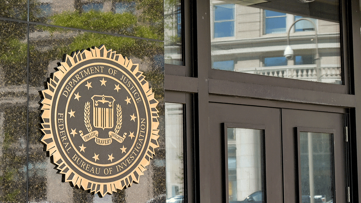 FBI headquarters with emblem