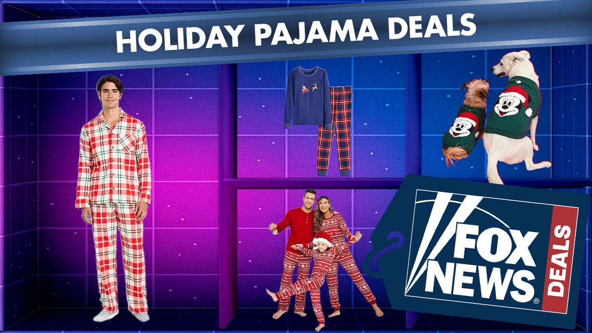 Get the whole crew coordinated in matching family PJs.