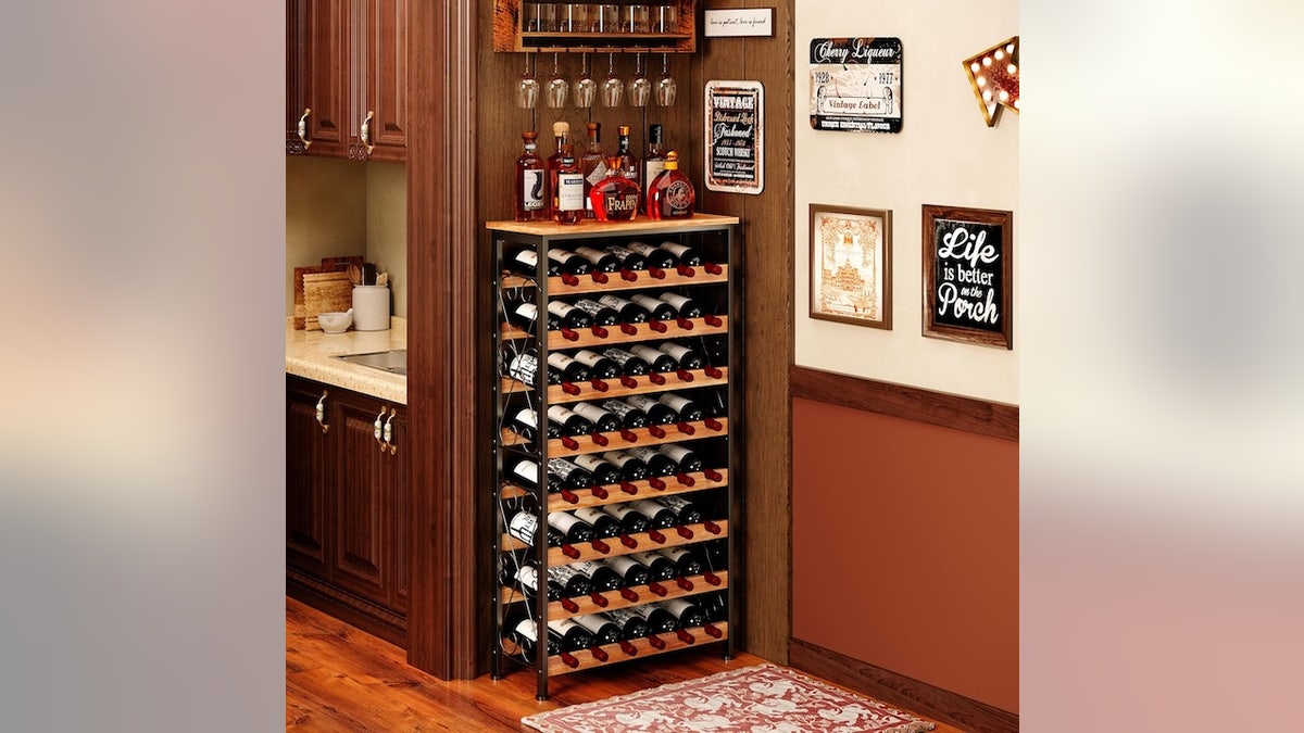 Best for: Someone looking to build their home bar 