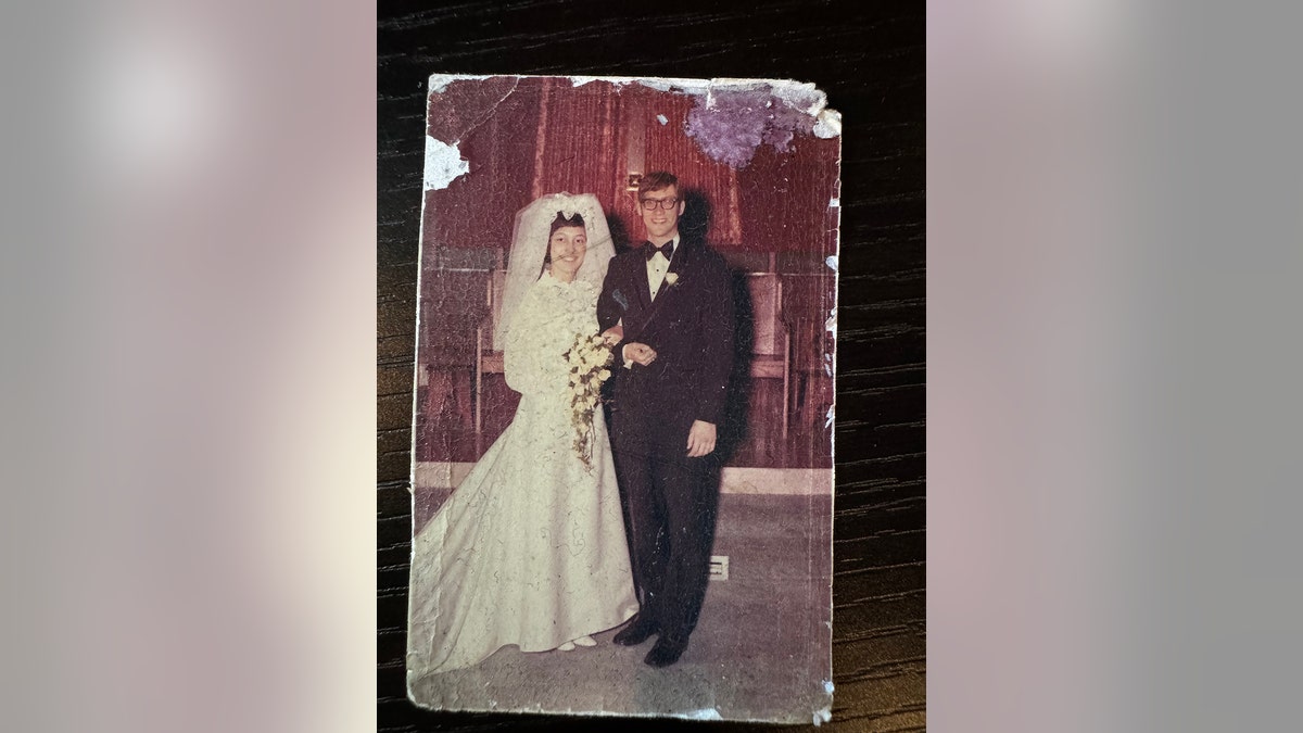 An old photo of a young Gerry Turner and his first wife Toni.