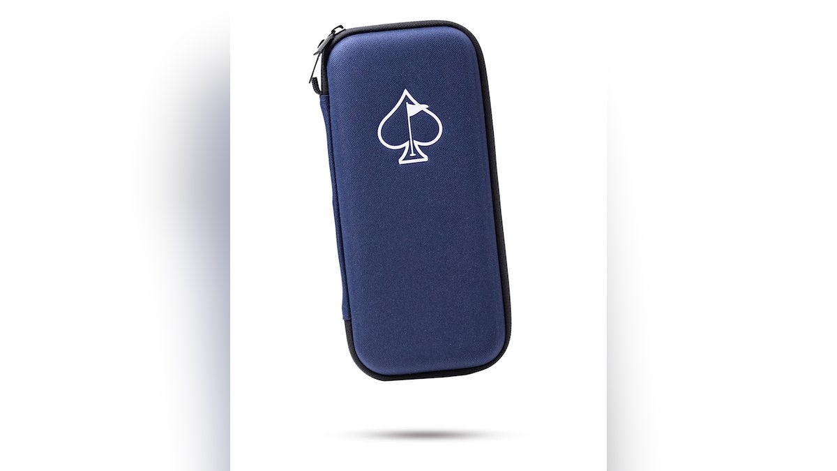 This golf caddie organizer is a clever way to store essentials. 