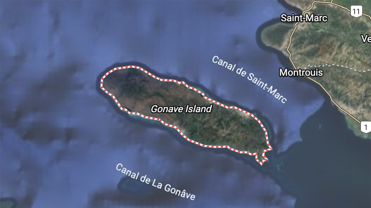 Widok na wyspę Gonave.