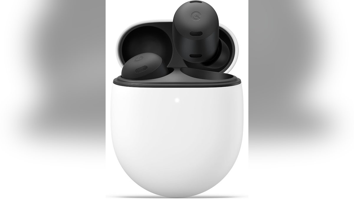 Dial into music and podcasts with these noise-cancelling headphones from Google Pixel.