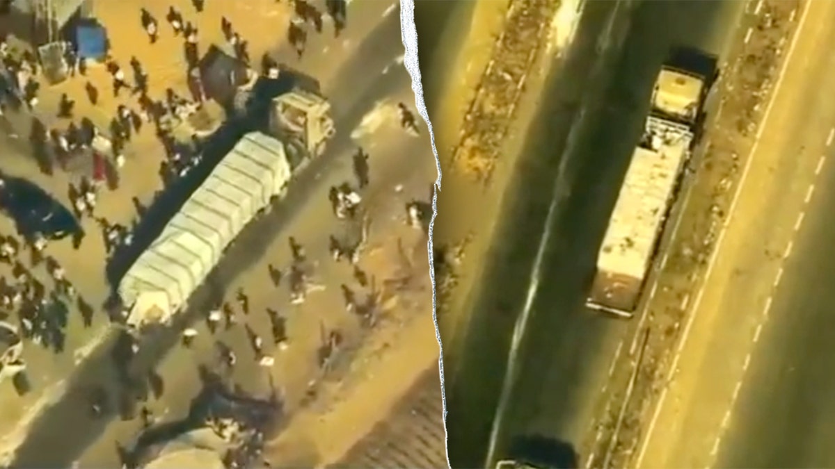 Secretary of State Marco Rubio sharply condemned Hamas on Saturday after video surfaced showing suspected operatives of the terror group looting a truck carrying humanitarian aid bound for civilians in Gaza.