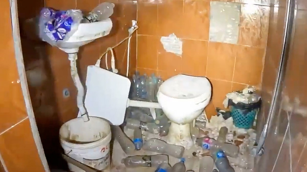 The tunnel is where some captives were held.