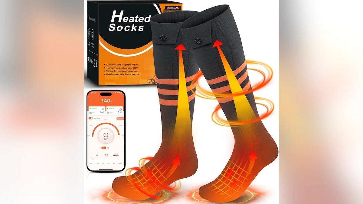 These socks deliver serious warmth for those frigid winter days.