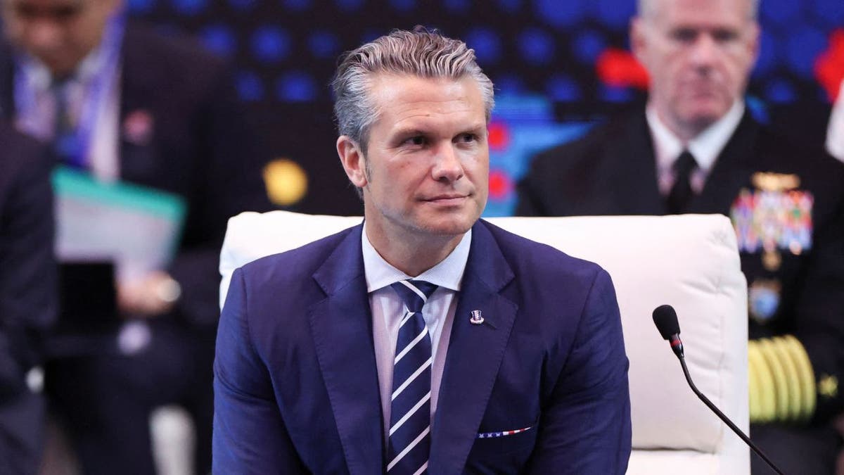 Pete Hegseth attends an ASEAN defense ministers meeting in Kuala Lumpur, Malaysia.