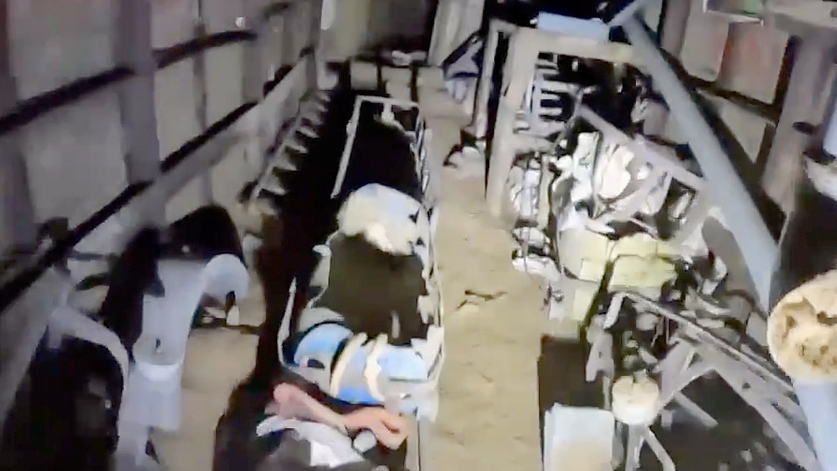 Inside the Hamas tunnel under Gaza.