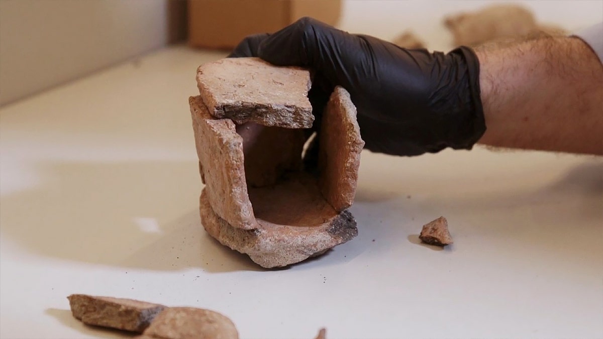 Ancient artifacts analyzed in laboratory