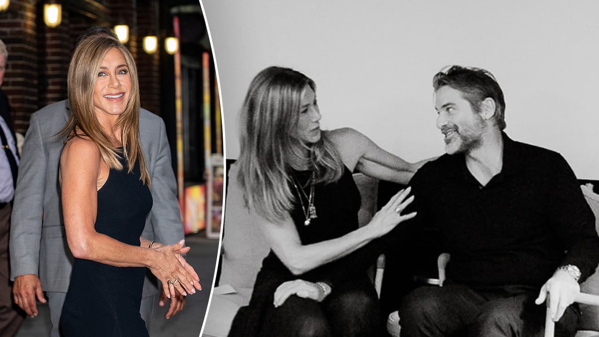Jennifer Aniston's boyfriend shared a photo of the two