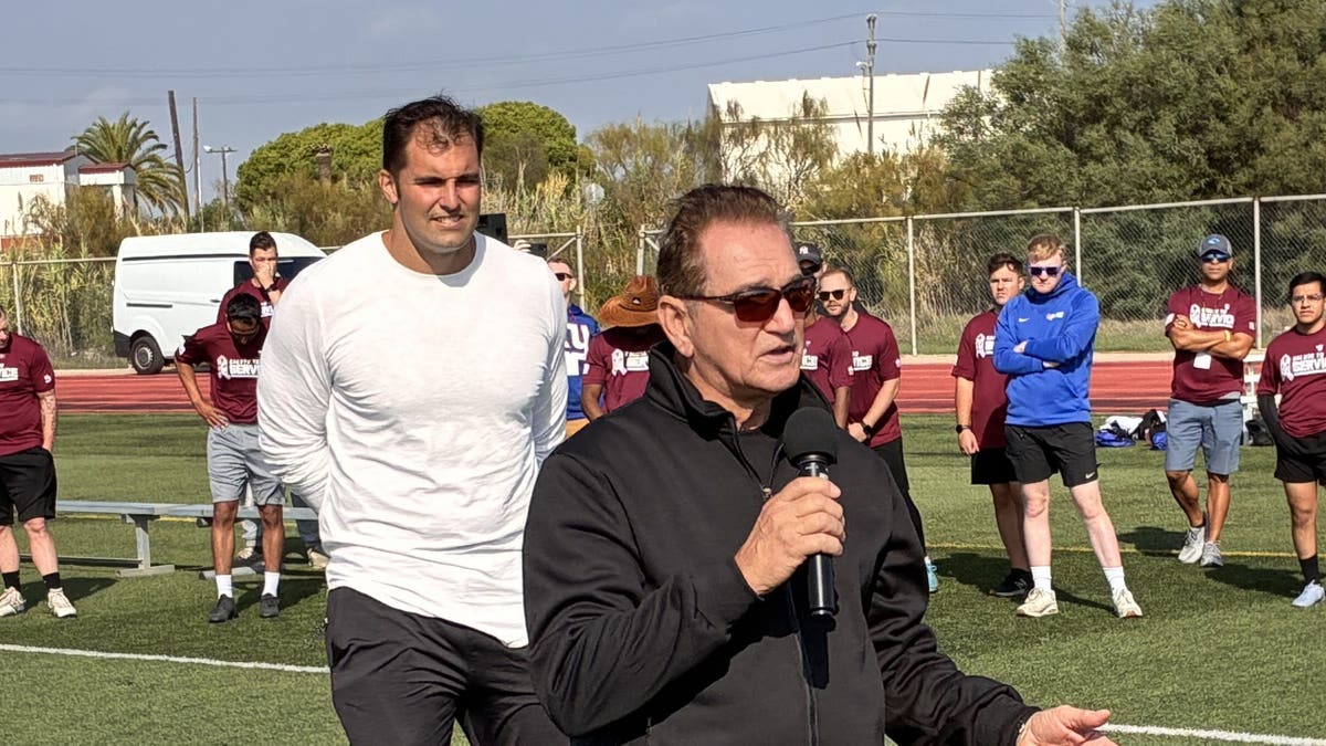 Joe Theismann and Alejandro Villanueva