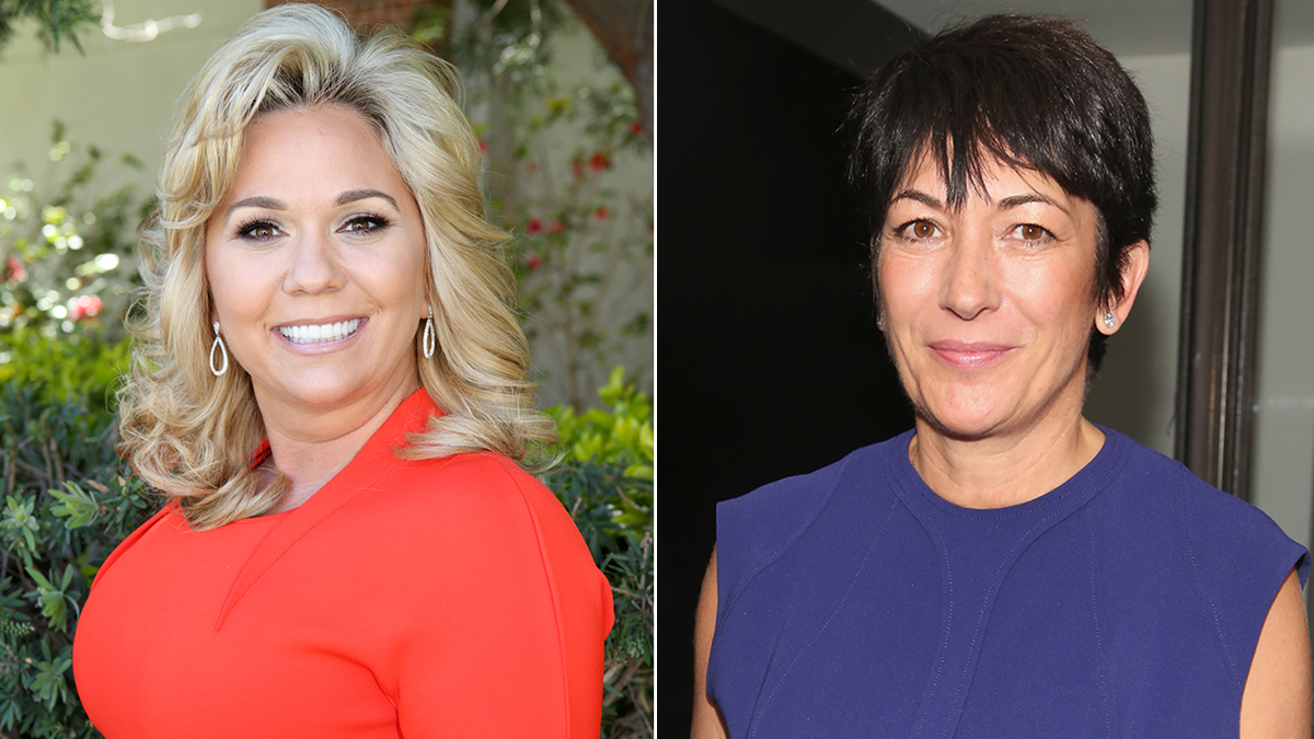 A split of Julie Chrisley and Ghislaine Maxwell