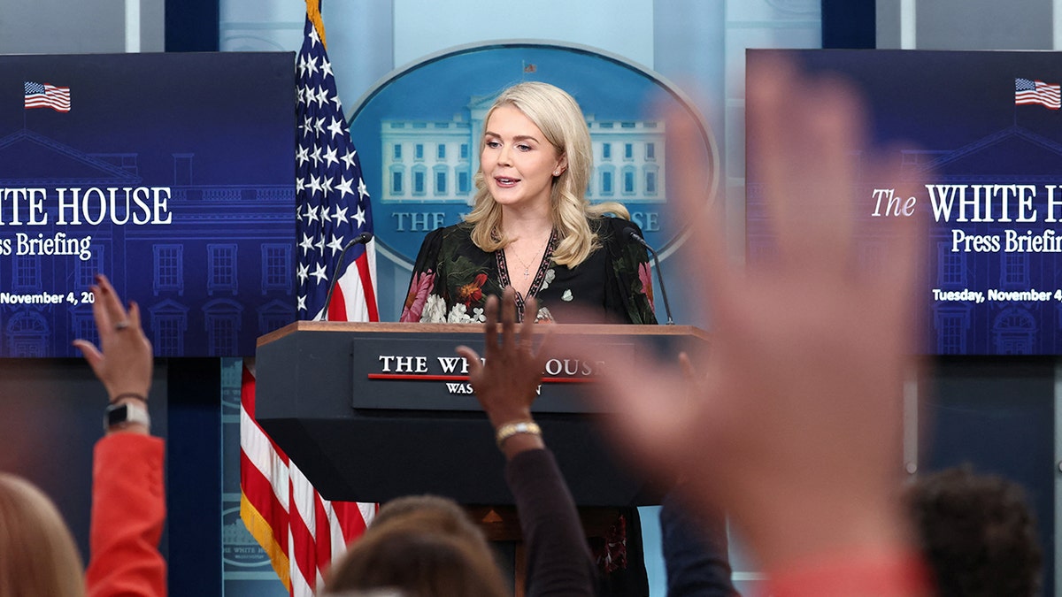 Karoline Leavitt at the White House