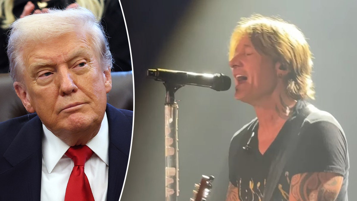 President Donald Trump, Keith Urban