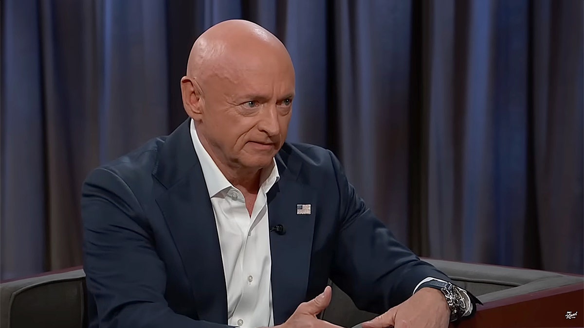 Mark Kelly on Kimmel's show