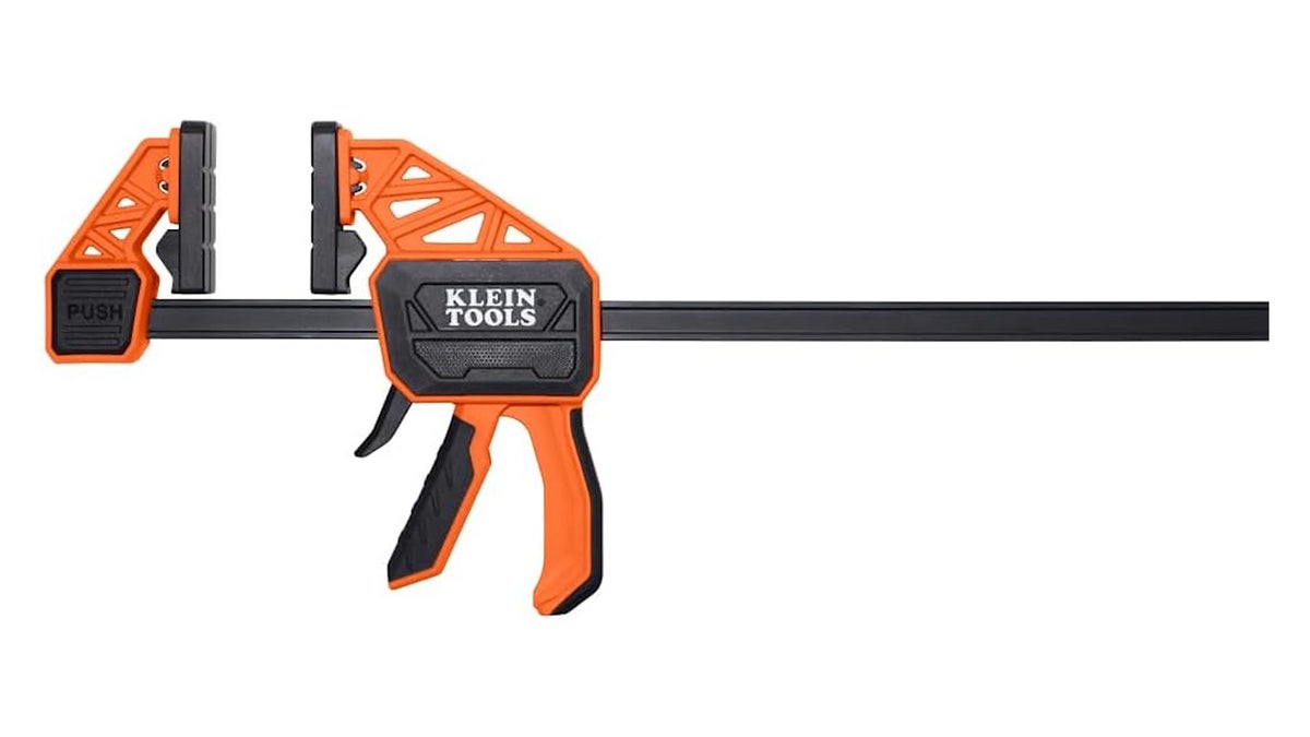 Use these clamps one-handed. 