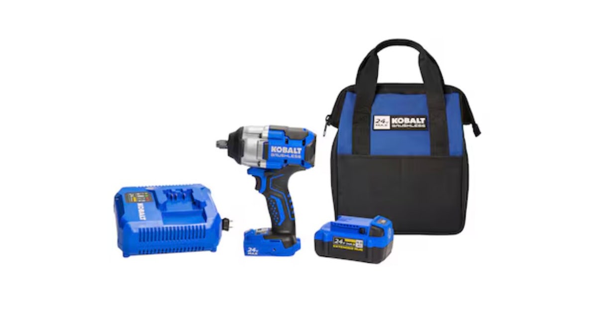 Get 650 foot-pound of torque with this wrench. 