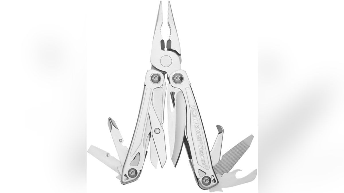 A Leatherman helps you stay prepared on the go. 