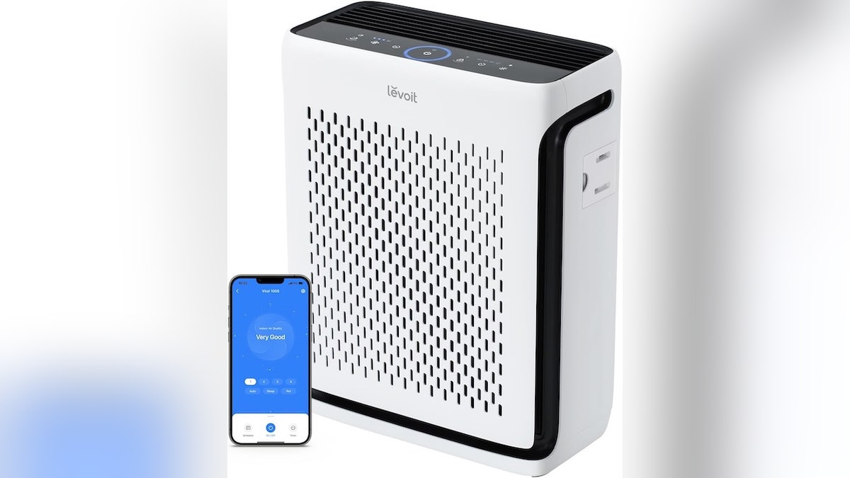 Homes with pets can benefit from this purifier, complete with a pet mode. 