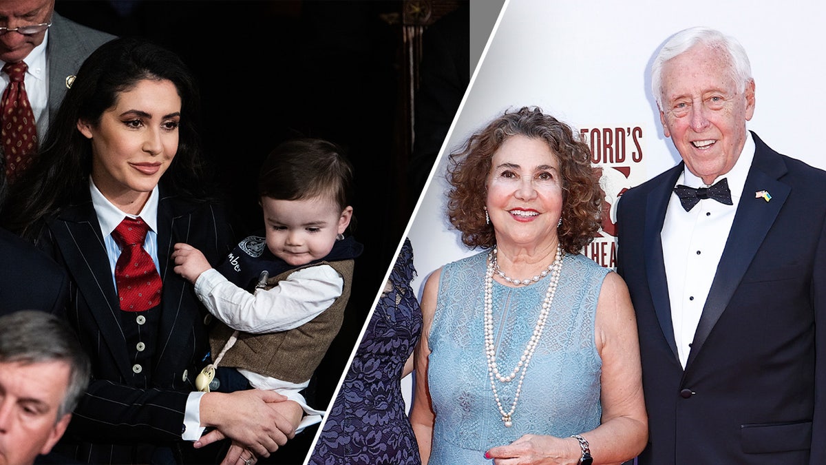 Separación de Anna Paulina Luna y Steny Hoyer con familia