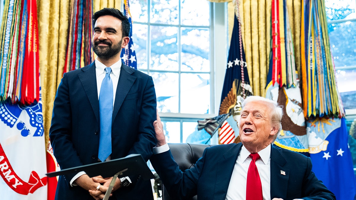 President Trump and New York City mayor-elect Zohran Mamdani 