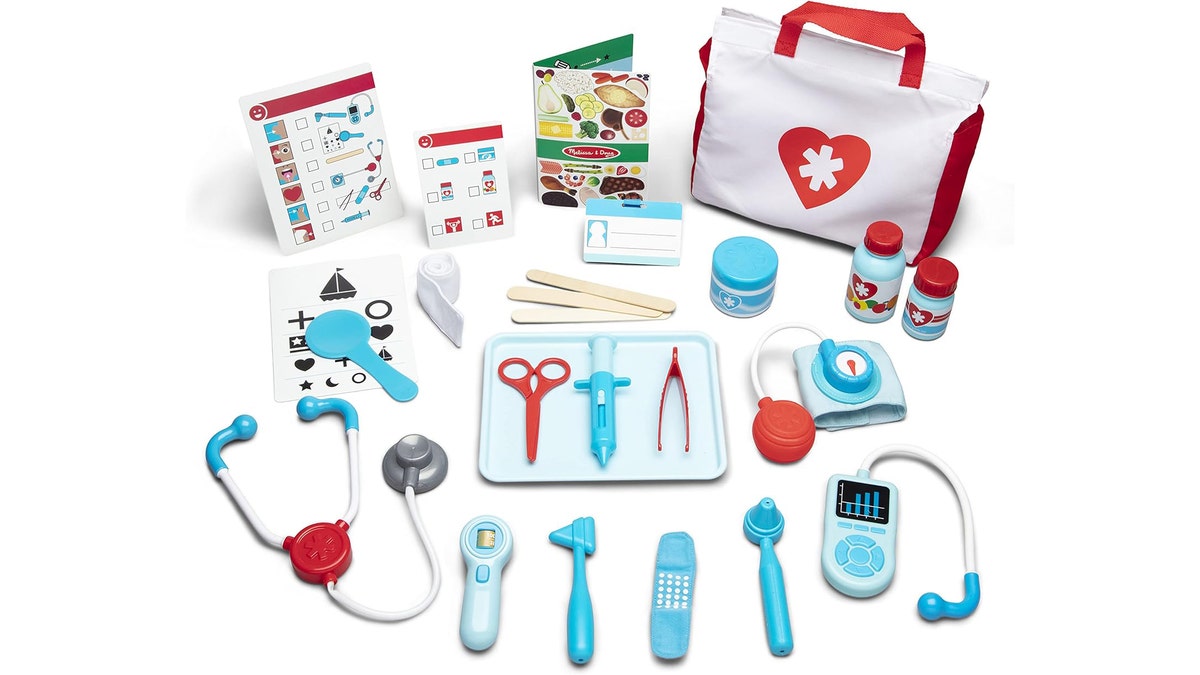 This doctor kit is a great screen-free, hands-on toy.