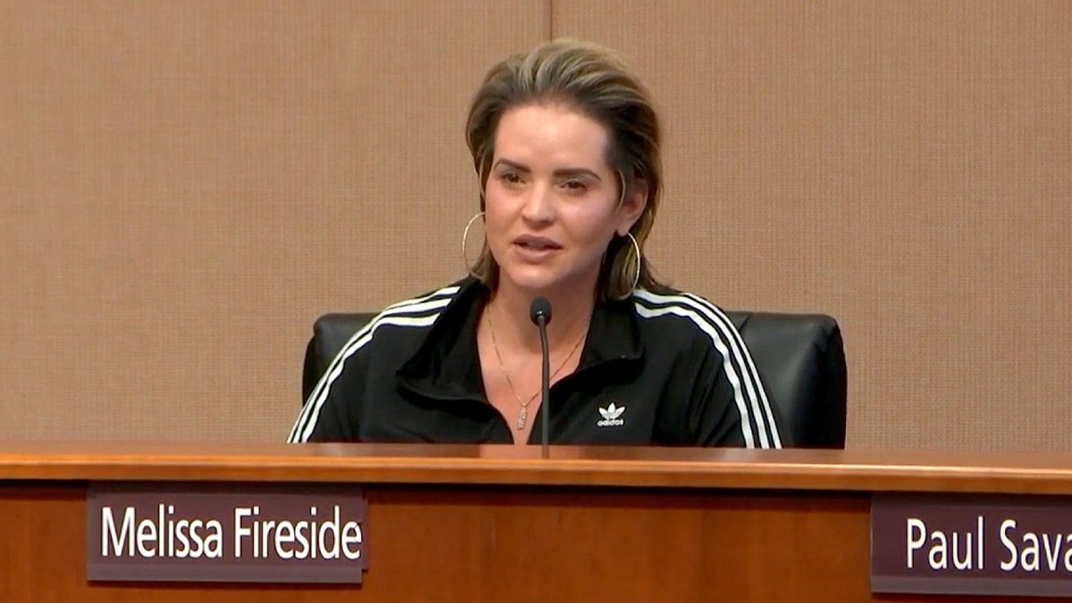 Melissa Fireside at a business meeting