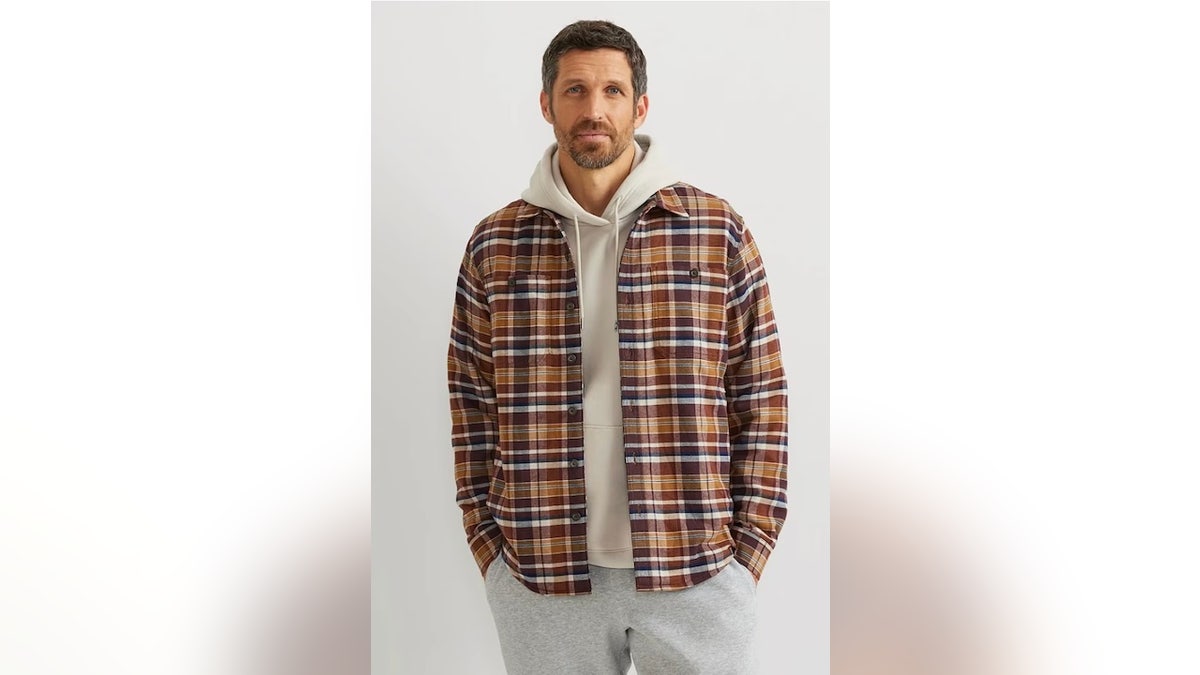 Combine the best features of your favorite flannel and jacket. 