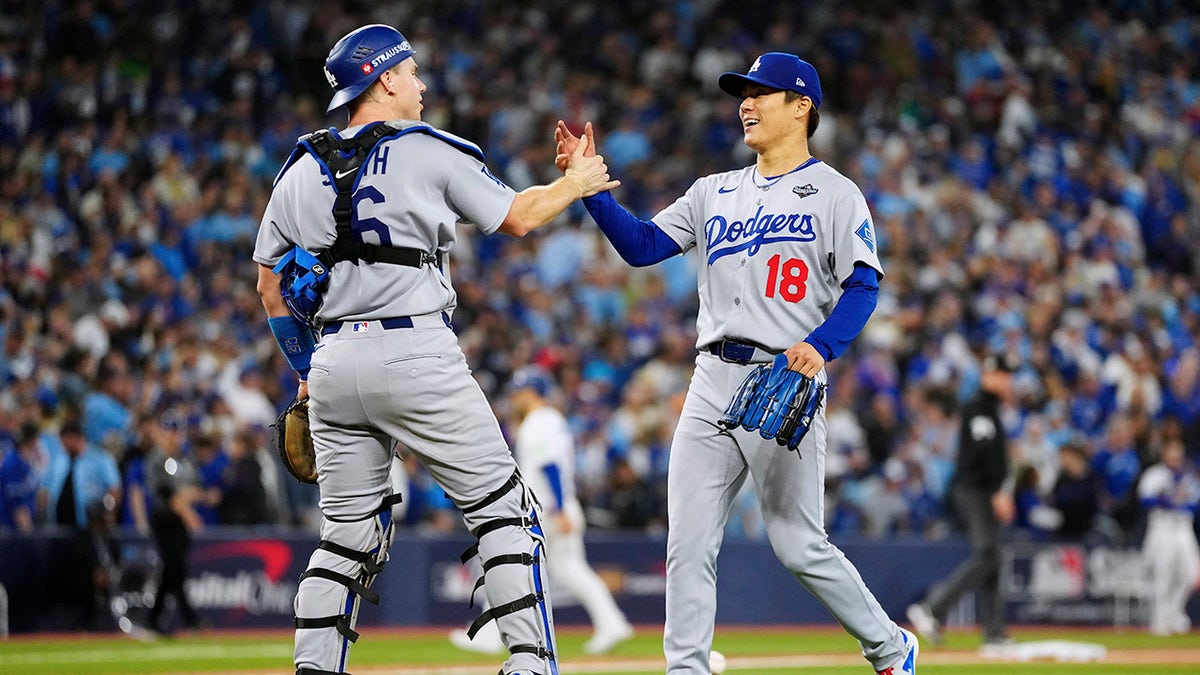 Dodgers' Yoshinobu Yamamoto gets World Series MVP honors | Fox News