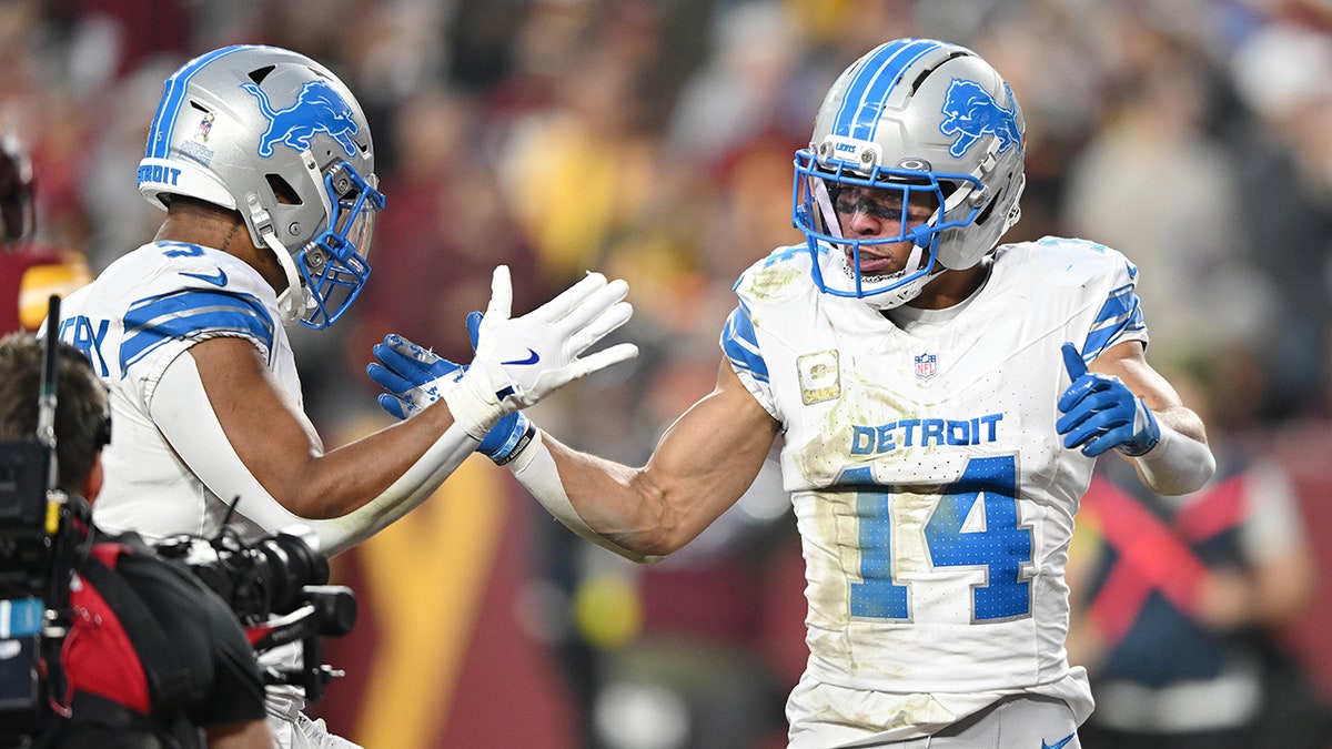 Lions' Amon-Ra St Brown talks Trump dance | Fox News Lions' Amon-Ra St Brown talks Trump dance | Fox News